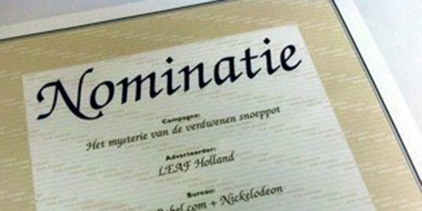 san nominatie voor red band.