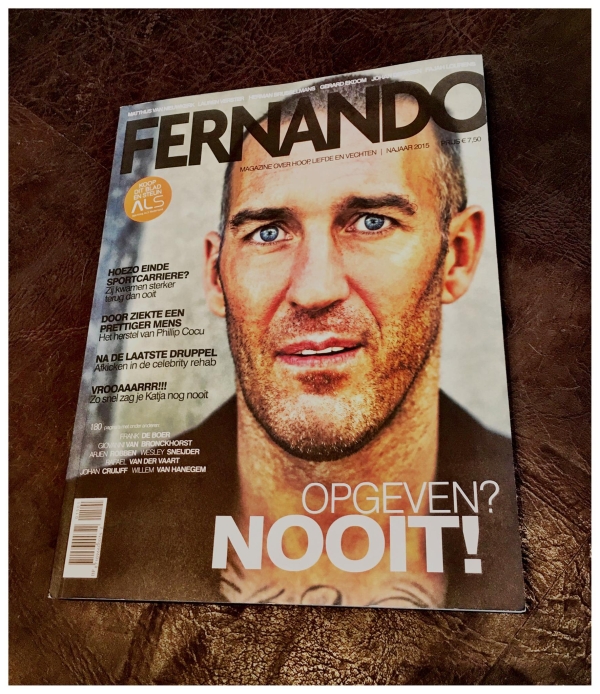 House of Pertijs steunt ex-profvoetballer Fernando Ricksen. 