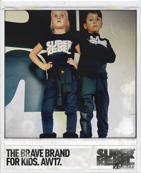 It’s all in the game for SUPERREBEL KIDSGEAR. 
