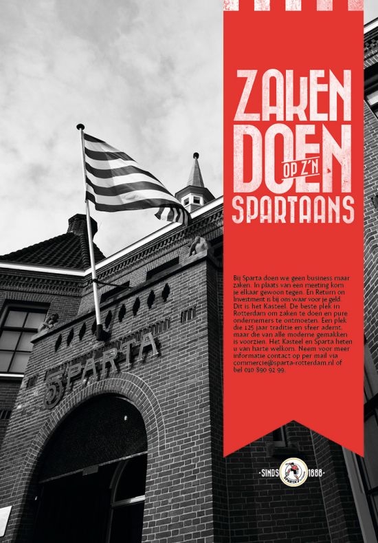 SUPERREBEL GROUP BUSINESS PARTNER SPARTA ROTTERDAM. 
