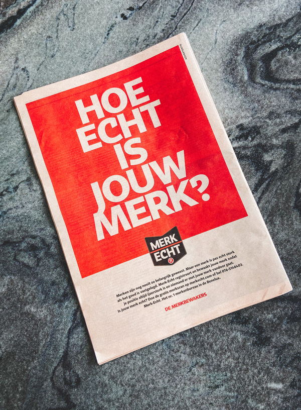 HOE ECHT IS JOUW MERK?. 
