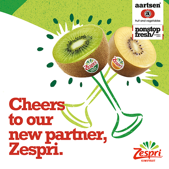 AARTSEN LAAT ZELFS KIWI'S VLIEGEN. 