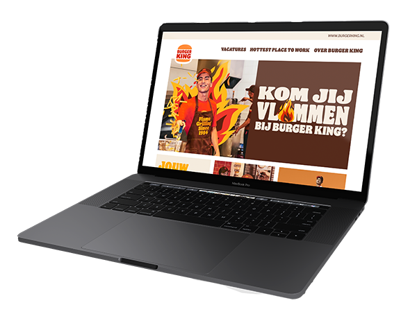 VLAMMEN BIJ BURGER KING. 