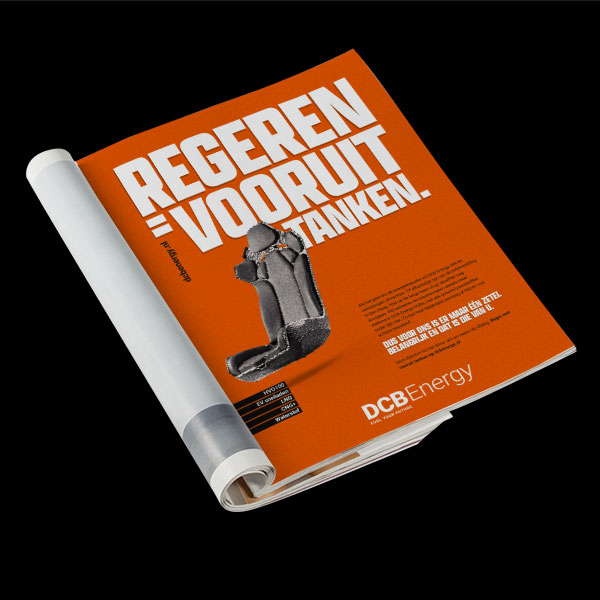 Regeren is vooruit tanken. 