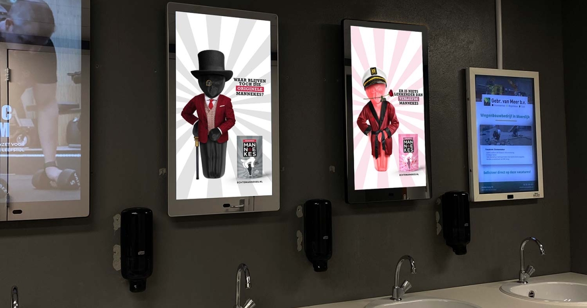 ECHTE MANNEKES KUNNEN DE POT OP.