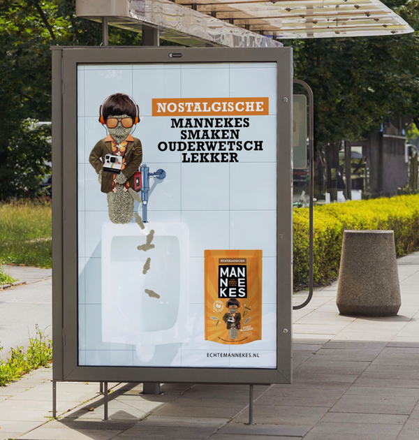 BOODSCHAP VAN DE MANNEKES. 