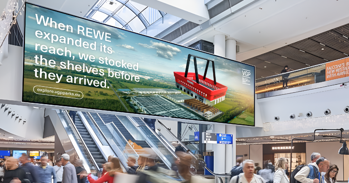 VGP VERGROOT ZICHTBAARHEID IN EUROPA.