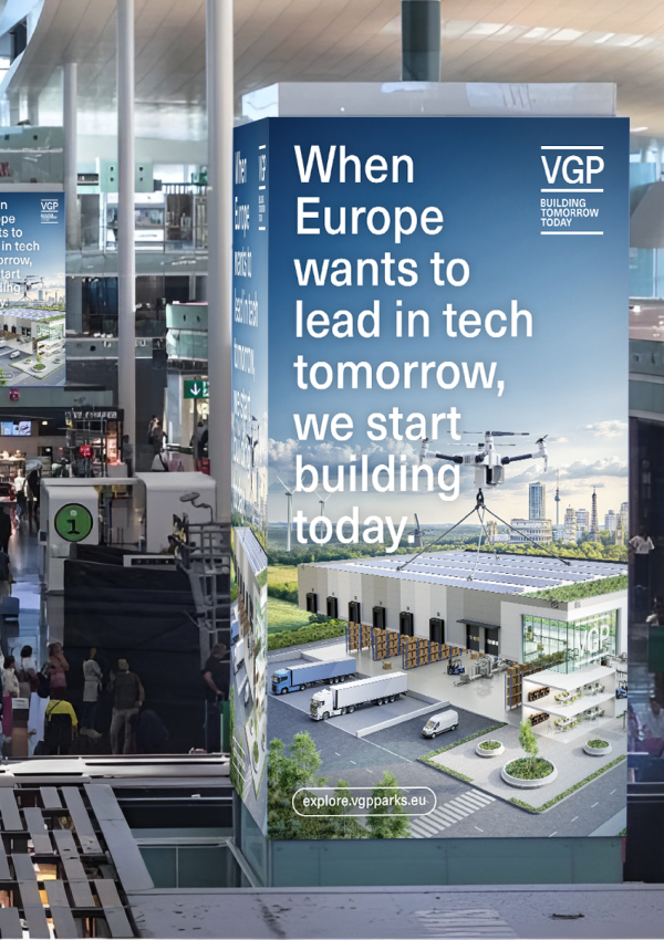 VGP VERGROOT ZICHTBAARHEID IN EUROPA. 