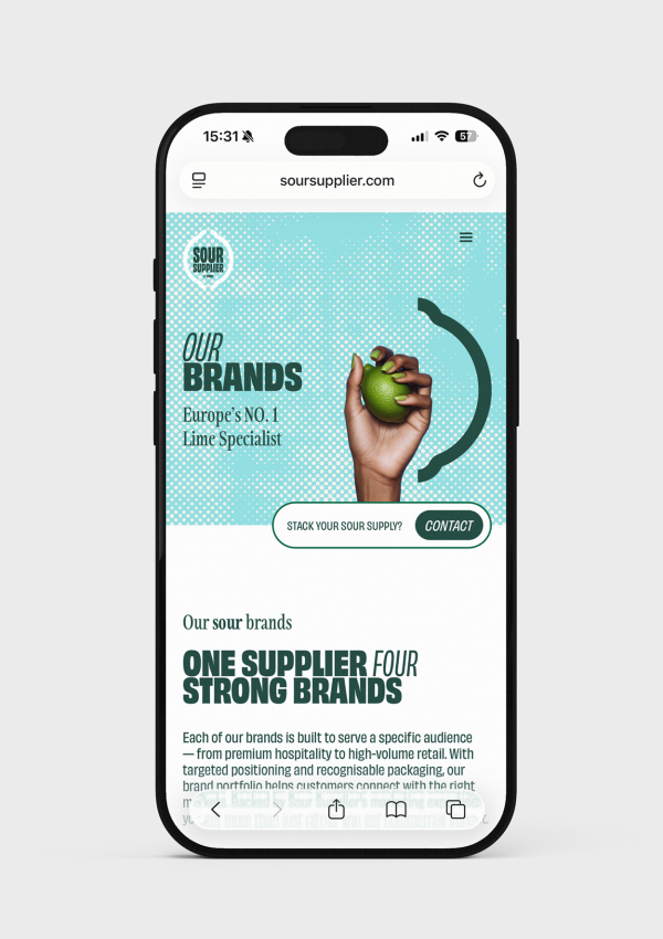 FROM FMI TO SOUR SUPPLIER. THE POWER OF SOUR. 