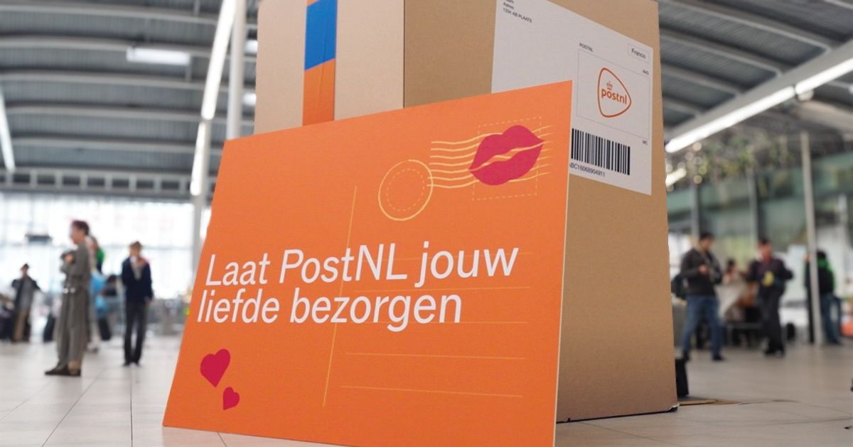 PostNL bezorgt dit jaar de liefde. 